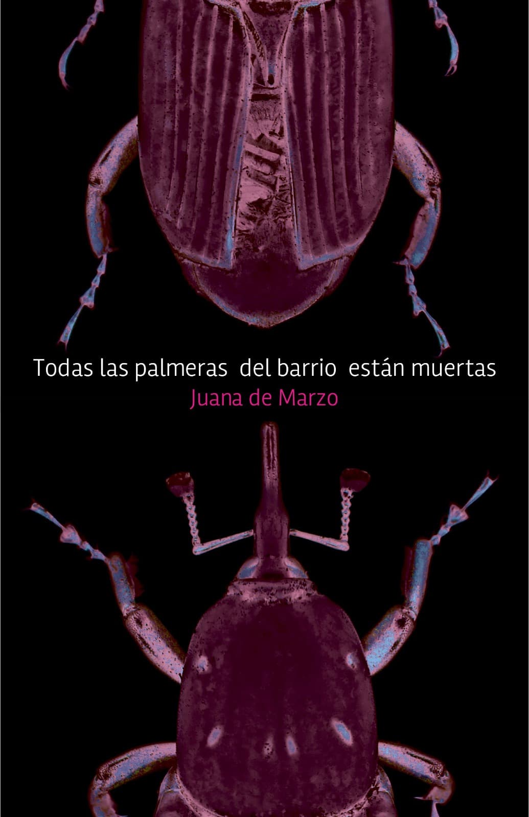Portada de Todas las palmeras del barrio están muertas de Juana de Marzo